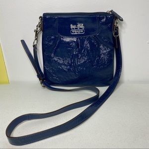 Coach Patent Blue Crossbody Bag C0968-43159